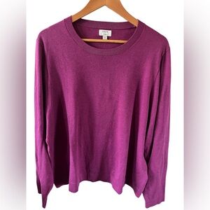 😎 J. Crew Teddie cotton sweater